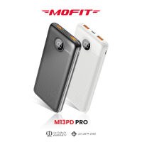 MOFIT M13PD PRO Powerbank 10000mAh (QC 3.0) | PD20W พาวเวอร์แบงค์ชาร์จเร็ว หน้าจอแสดงผล LED รับประกันสินค้า 1 ปี