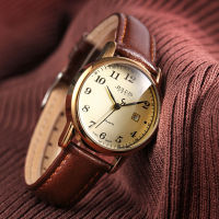 Genuine Product Julius Retro WOMENS Watch Simple with Numbers Calendar Casual Watch Womens Fashion Waterproof Students Watch