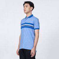 PERFORMANCE BLUE SLIM FIT STRIPE POLO SHIRT เสื้อโปโลลายริ้วสีน้ำเงิน PERFORMANCE BLUE ทรงสลิมฟิต