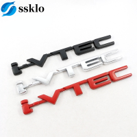 (Ssklo) 1 X โลหะ I-VTEC IVTEC จดหมายโลโก้ออโต้สัญลักษณ์ด้านหลังป้ายสติกเกอร์สำหรับ Honda