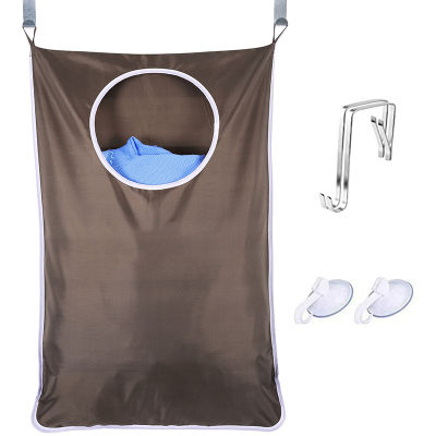 Door Hanging Laundry Hamper Bags Home Dirty Clothes Large Storage Basket Hanger Organizer Portable Oxford Cloth Recycle Bag