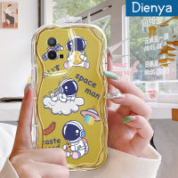 เคส Dienya สำหรับ Vivo Y55 Y75 5G Y55s 2023 Y33s 2023 Y33e T1 Y30 5G Iqoo เคส Z6ลายการ์ตูนตุ๊กตาน่ารักหมีมีขอบแบบใหม่นิ่มเนื้อครีมเคสโทรศัพท์โปร่งใสปลอกซิลิโคนกันกระแทกป้องกันเลนส์กล้องเคสใส