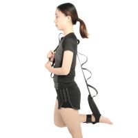 Fitness Leg Ankle Brace Support Training Stretching Belt Stroke Hemiplegia Rehabilitation Strap Correction Yoga Belt 148/114cm