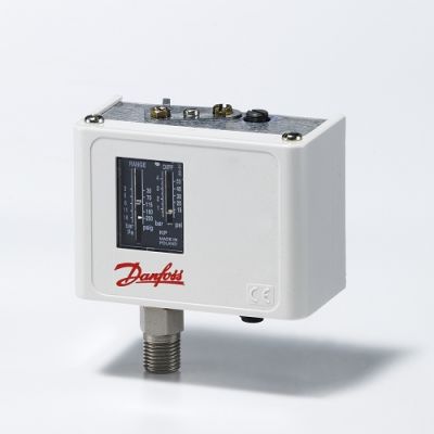 Pressue Switch Danfoss KP35 เพลสเชอร์สวิตซ์ Danfoss -0.2 - 7.5 bar Diff. 0.7-4 bar G1/4" Contact SPDT มีของพร้อมส่ง