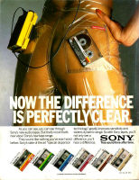 เทปเปล่า Cassette Tape Sony HF 60 TYPE I (1985) vintage audio cassette tape เทปใหม่อยู่ในซีล