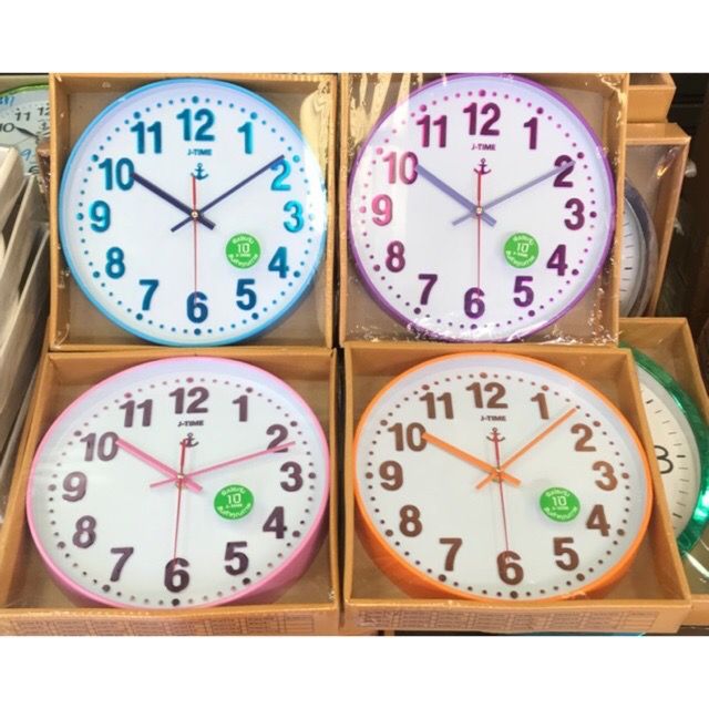 นาฬิกาติดผนัง-สมอ-รหัส-1011-มี-47รุ่นให้เลือก-นาฬิกาแขวน-ติดผนัง-ตราสมอ-นาฬิกา-ทรงกลม-สวยหรู-หน้าปัดกระจก-มองเห็นตัวเลขช
