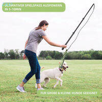 WaterWheel Telescopic Dog Teasing Stick Flexible Pet Training Interactive Rod For Cat Dog