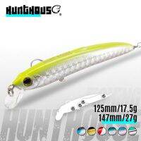 CFOREGT Hunhouse Saruna Minnow เหยื่อตกปลา90 &amp; 125 &amp; 147มม. 8 &amp; 17.5 &amp; 27ก.