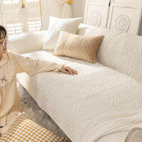 Thicken Plush โซฟานุ่มโซฟาผ้าขนหนู Sectional มุมโซฟา Anti-Slip โซฟาผู้เอนกาย Slipcovers เฟอร์นิเจอร์ Protector