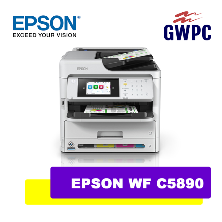 Epson Workforce Pro Wf C5890 Color Multifunction Printer Wf C5890 Lazada Ph 6607