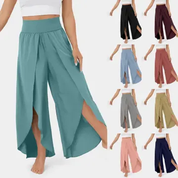 Wrap pants, Boho Beach pants, hippie pants, vacation pants, Open Leg P