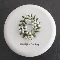 Japanese idyllic Myrtle rosette Mori small fresh vintage natural freshwater pearl brooch women accessories fashion jewelry