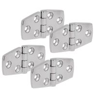 Marine 4 Pieces Stainless Steel Strap Hinge Door Hinge For Marine Boat Yacht 76 X 38 Mm Rafting Boating Accessories Boat Marine Accessories