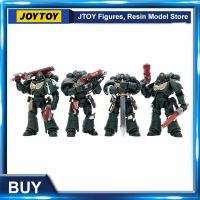 JOYTOY 1/18 40K ตุ๊กตาขยับแขนขาได้ (4ชิ้น/เซ็ต) Gratis Ongkir แบบทหารเกมอะนิเมะเทวดามืด