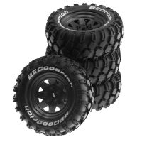 Metal 1.9Inch Beadlock Wheel Tires for 1:10 RC Crawler Car Axial SCX10 90046 TRX4 Redcat GEN8