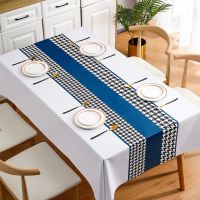 [COD] Benzhi Houndstooth Tablecloth Wholesale High-quality Ins Table Yarn Cross-border