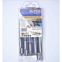 ++โปร ZI-TEC ดอกสว่านโรตารี่ รุ่น 4 cutters 5 ตัวชุด ดอกสว่าน โรตารี่ เจาะปูน เจาะคอนกรีต ราคาถูก สว่าน สว่านไร้สาย สว่านไฟฟ้า ดอกสว่าน