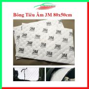 Bông tiêu âm 3M chống ồn lót cho ô tô, sàn xe, thùng loa kích thước 50x80cm