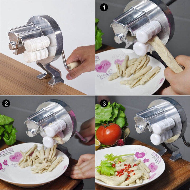 Noodle Press Machine Manual Operate Kitchen Food Making Equipment