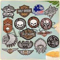 【hot sale】 ♚卍☑ B15 ♚ Harley Motorcycles - Live Free Ride Free Iron-On Patch ♚ 1Pc DIY Sew on Iron on Badges Patches