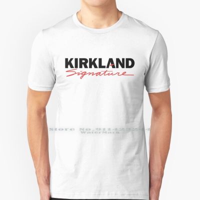 Kirkland Signature Classic On White T Shirt Cotton 6Xl Satisfaction Classic Cool Kirkland Signature Logo