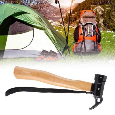 Multifunctional Copper Hammer Tent Nail Hammer with High Quality Handle for Camping Tents Raincloths Awnings Hiking