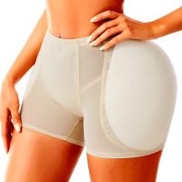 AB4B Sponge Padded Panty Big Ass Booty Hip Enhancer Waist Trainer Control Panties Women Dress Butt Lifter Buttock Body Shaper