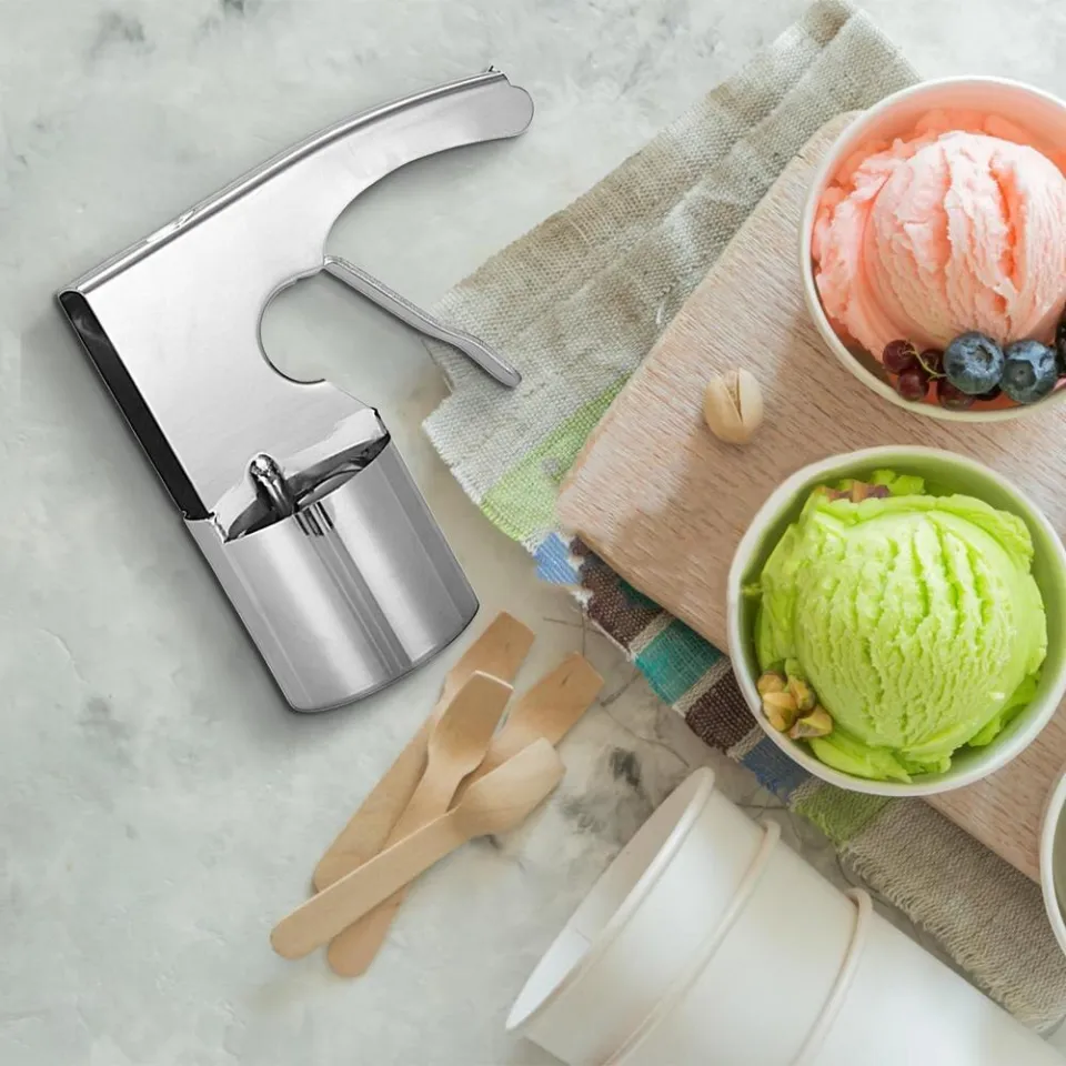 1PCS Ice Cream Scoop Big Volume Scoop Cylindrical Ice Cream Scoop