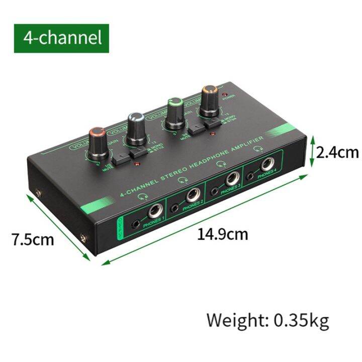 headphone-volume-amplifiers-multiple-volume-adjusters-metal-4-channels-for-stage-performances-individual-composition