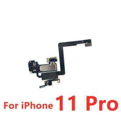 【☊HOT☊】 anlei3 หูฟังเซ็นเซอร์ไฟหน้า Flex สำหรับ Iphone 11 Pro Max Proximity Light เซ็นเซอร์เสียงลำโพงหูฟังสายเคเบิลงอได้