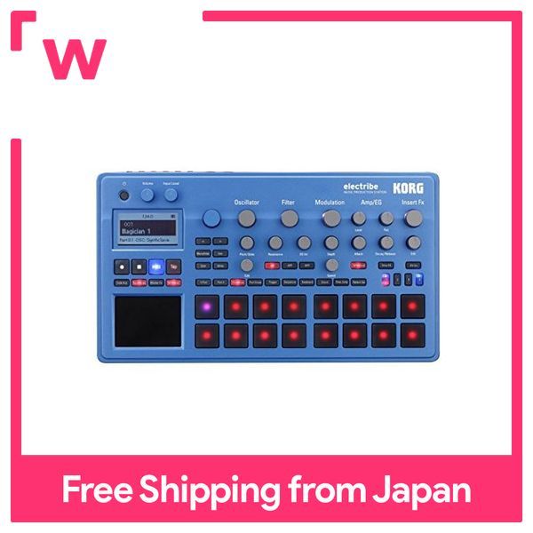 KORG Synthesizer Sequencer electribe2 BL Electlive 2 Metallic blue