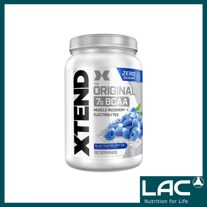 XTEND BCAAs Blue Raspberry 90 Servings (Best by November 2024) Lazada PH