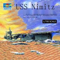 รุ่นทรัมเป็ตเตอร์1/700 U.s. เรือบรรทุกเครื่องบิน Nimitz CVN - 68 05714ของเล่นแบบชุดสะสมการประกอบที่ได้รับการฟื้นฟูสูง