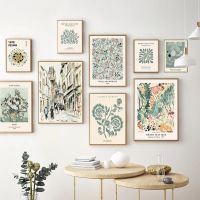 Abstract Matisse Flowers Leaf Nordic Neutral Gallery Posters And Prints Painting Wall Art Canvas Pictures For Living Room