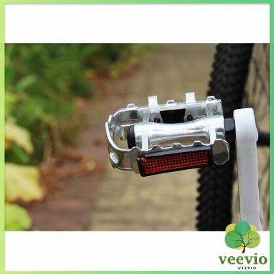 Veevio บันไดจักรยานอลูมิเนียม อุปกรณ์จักรยาน มี 2 สี สีเงิน และ สีดำ Bicycle pedals มีสินค้าพร้อมส่ง