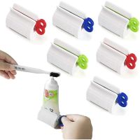 Multi-functional Toothpaste Squeeze Household Tube Clip-on Squeezer Facial Cleanser Squeezers Press for Bathroom Accessories