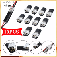 10Pcs 12V สายไฟ Snap ปลั๊กตัวเชื่อม Terminal การเชื่อมต่อช่างประกอบรถอัตโนมัติ