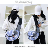 Dog Bags Carrier Backpack Breathable Oxford Cloth Backpack Dog Travel Portable Out Messenger Bag Cat Shoulder Bag