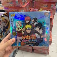 ของเล่นการ์ด Naruto Bronzing Flash Card Sasuke Kakashi CR ของสะสม 2022