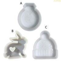 blg Diamond/Rabbit/Beanies Shape Hand-Making Soap Molds Clay Mold Silicone Material 【JULY】