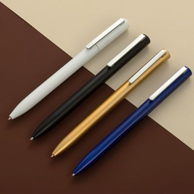 High Quality Brand Rotary Metal 0.5mm Neutral Pen for Business Office Signature Writing  School Stationery Office Supplies Pens