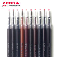 10ชิ้น Zebra Limited JJ15เติมปากกาหมึกเจล Sarasa Grand JF-05แบบเติมแห้งเร็วเหมาะสำหรับ JJ15/JJ55/JJ56 10สีให้เลือก