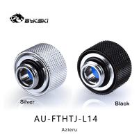 Bykski อุปกรณ์ระบายความร้อนด้วยน้ำ AU-FTHTJ-L14, Anti-Off Hard Tubing Fitting For OD14MM Hard Pipe Tube PC Water Cooling Connector