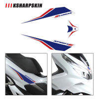 Motorcycle front sticker waterproof protection body reflective decal modified decorative film for Honda pcx 125 150 Decals  Emblems