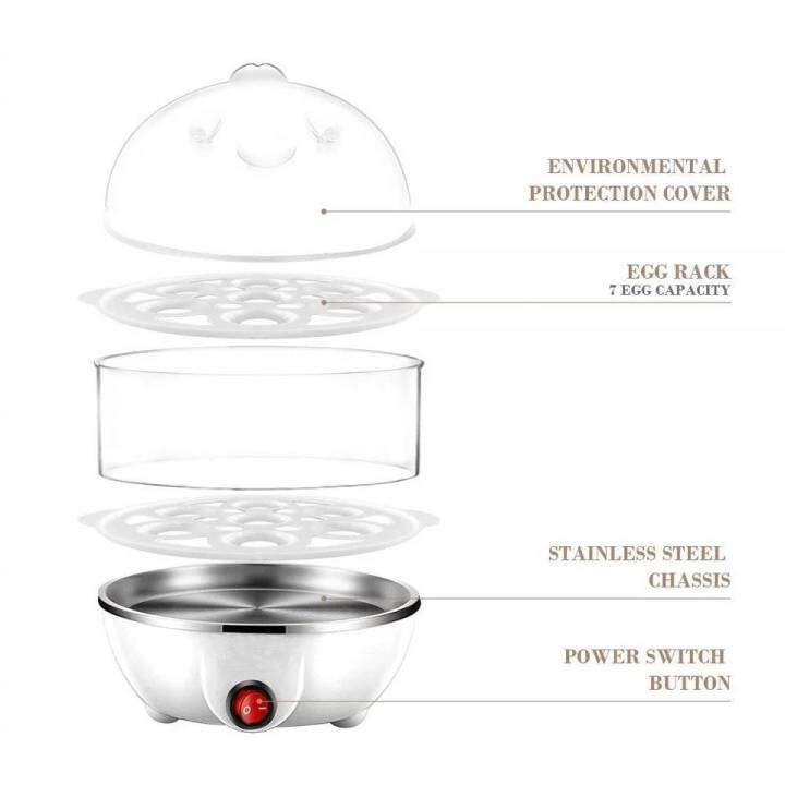 เครื่องต้มไข่-egg-cooker-electric-เครื่องต้มไข่ไฟฟ้า-ต้มไข่ได้14ฟอง-ไข่ต้มไฟฟ้า-หม้อนึ่งไฟฟ้า-หม้อต้มไข่ไฟฟ้า-350วัตต์