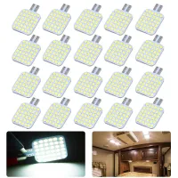 (Premium car)20ชิ้น T10 921 912 194 RV ภายในหลอดไฟ LED 36 LEDs SMD2835 Super Bright อ่านโดมแผงสัญญาณโคมไฟสำหรับ RV ค่าย Motorhome