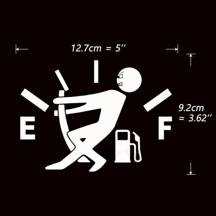 ตกแต่งรถยนต์ป้ายเติมน้ำมันสติกเกอร์รถ-สติกเกอร์ไวนิล-ลายกราฟฟิค-ฝาถังน้ํามันเชื้อเพลิง-สําหรับติดรถยนต์
