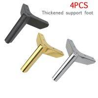 4PCS Metal Supports Feet of Coffee Table Furniture Leg For Chest Of Drawers Bed Base Foot Frame Dresser Sofa Accessories Furniture Protectors Replacem