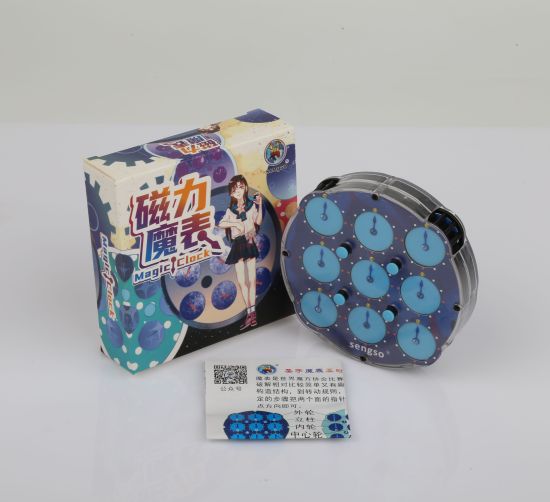 Rubik clock shengshou magnetic có nam châm - đồng hồ nam châm sengso - ảnh sản phẩm 3
