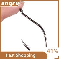 ANGRU4598 V SHARP เบ็ดตกปลาเหล็กกล้าคาร์บอนสูง หนอนไร้วัชพืชแปลกประหลาด เหล็กกล้าคาร์บอนสูง เบ็ดตกปลาแบบเกี่ยว ของใหม่ ปลาดุกกับปลาดุก ตะขอตกปลาแบบเกี่ยว อุปกรณ์ตกปลาสำหรับตกปลา